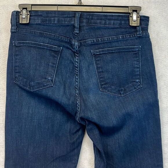 JUST BLACK Women’s Skinny Blue Jeans Size 31 Dark Wash Stretch Made in USA - Picture 13 of 14